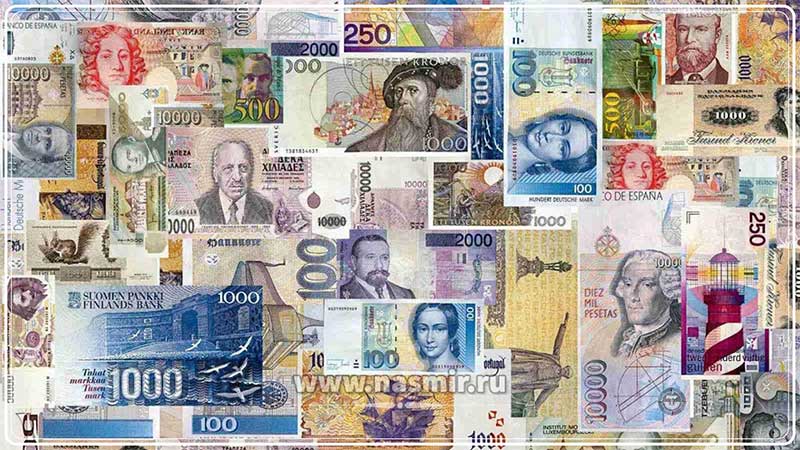 В мире насчитывают 159 валют.